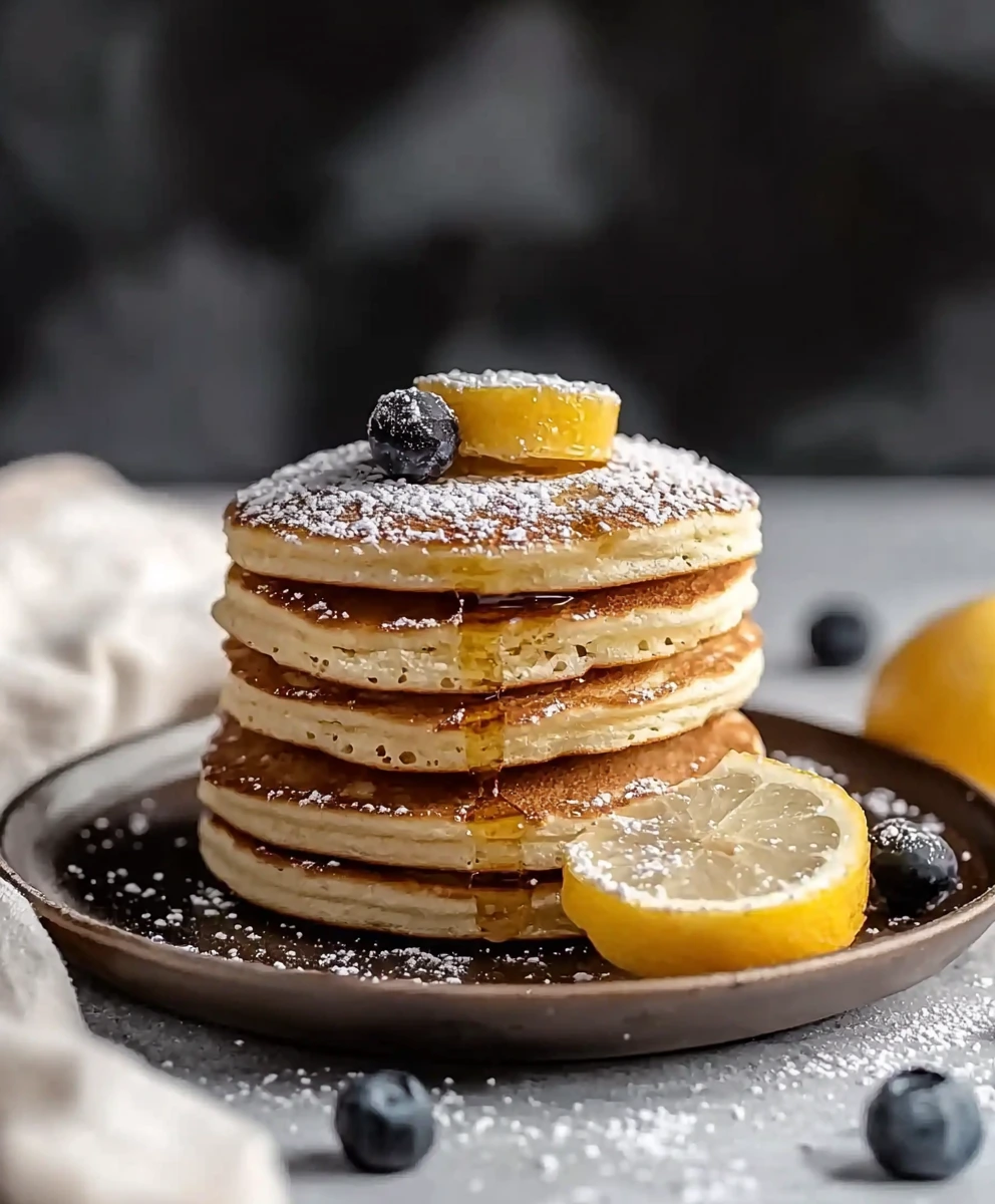 Fluffy Lemon Ricotta Pancakes