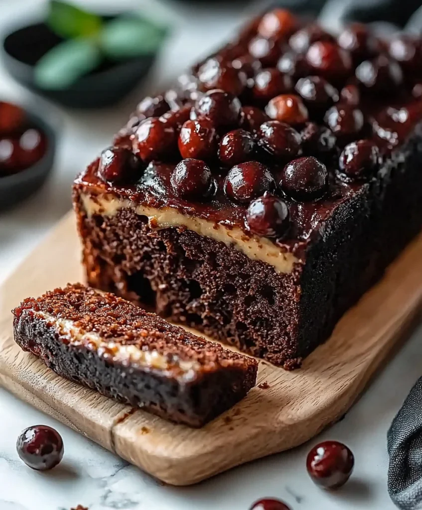 Double Dark Chocolate Zucchini Bread