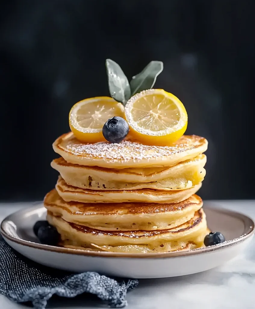 Fluffy Lemon Ricotta Pancakes