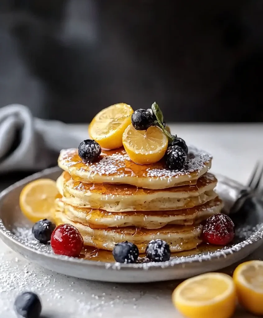 Fluffy Lemon Ricotta Pancakes