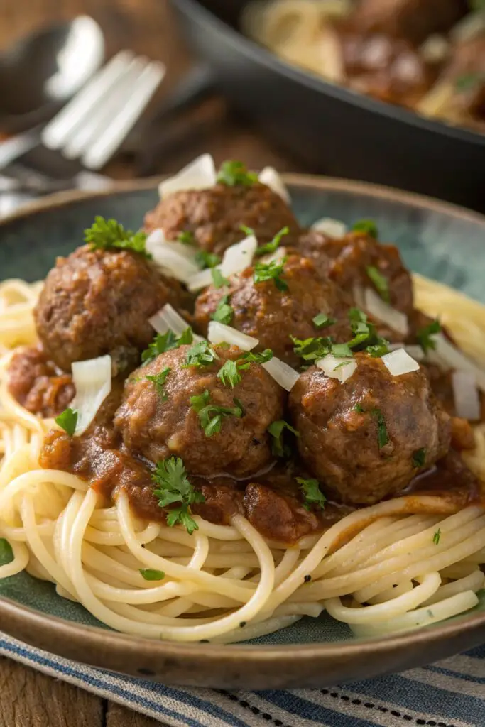 10 Irresistible Beefy Onion Crockpot Meatballs – The Ultimate Comfort Food