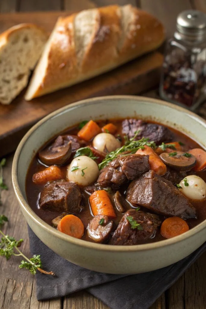 Classic Beef Bourguignon Recipe