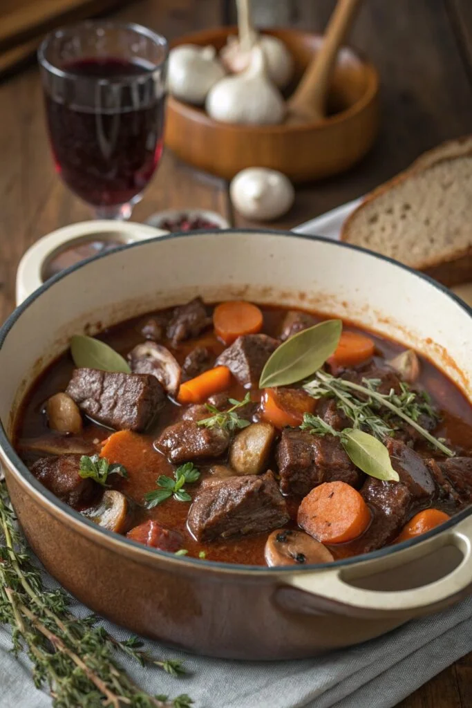 Classic Beef Bourguignon Recipe