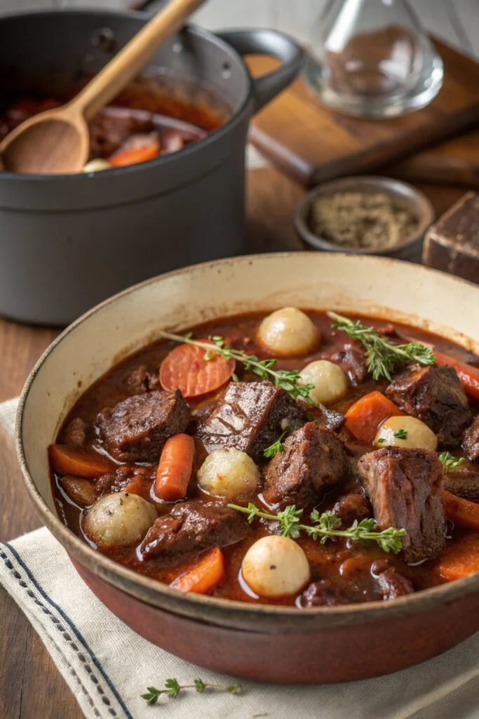 Classic Beef Bourguignon Recipe