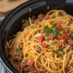 Crockpot Taco Spaghetti Recipe: A Flavorful, Easy Weeknight Dinner