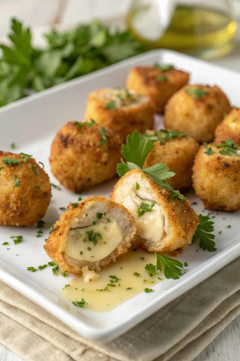 Irresistible Garlic Butter Chicken Bites with Creamy Parmesan Pasta in 40 Minutes