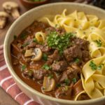 Ground Beef Stroganoff Recipe