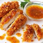 Baked crunchy hot honey chicken