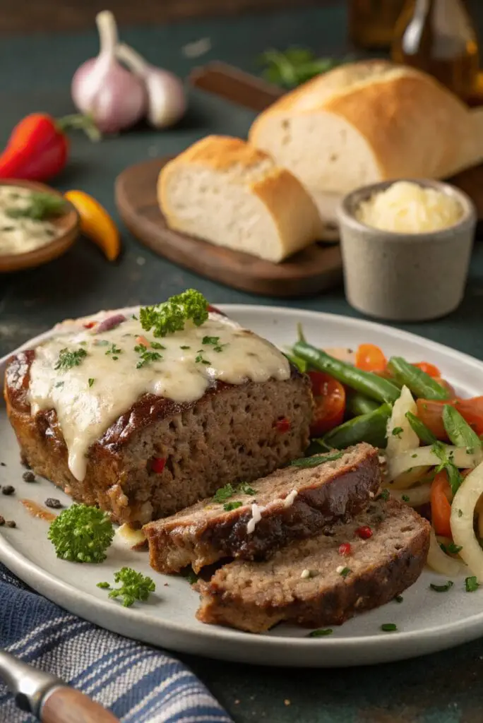 Philly Cheesesteak Meatloaf