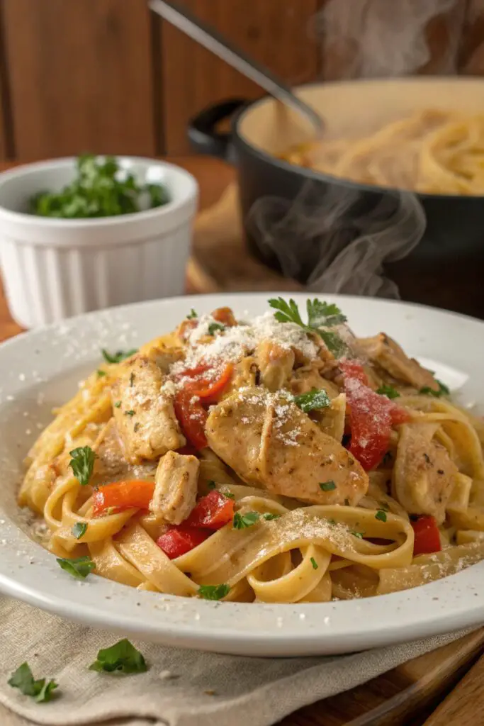 Crock Pot Creamy Cajun Chicken Pasta – Irresistible Recipe in 6 Steps