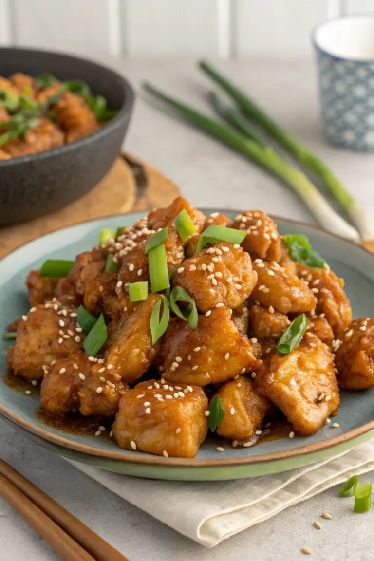 25-Minute Chinese Peanut Butter Chicken – The Ultimate Sweet & Savory Dinner