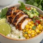 The Best Street Corn Chicken Rice Bowl – A Bold, Flavorful Meal Ready in 40 Minutes