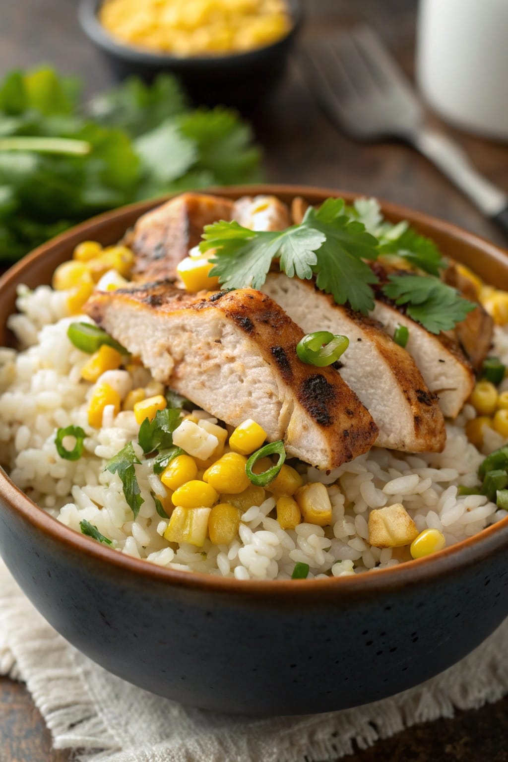 The Best Street Corn Chicken Rice Bowl – A Bold, Flavorful Meal Ready ...