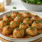 The Best Baked Meatballs Recipe delivers juicy, flavorful meatballs baked to golden perfection. Easy, healthier, and perfect for any meal. Try it now!