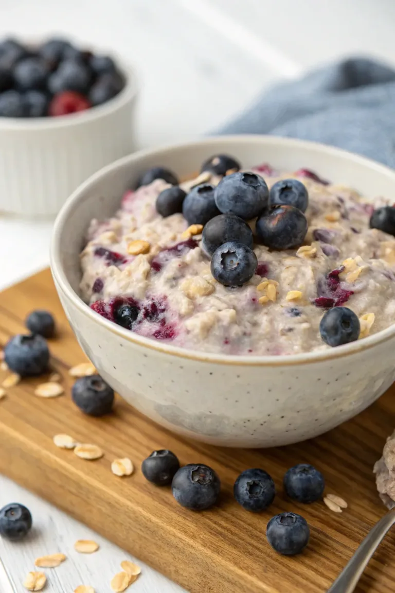 5-Minute Blueberry Overnight Oats Recipe for a Healthy Breakfast