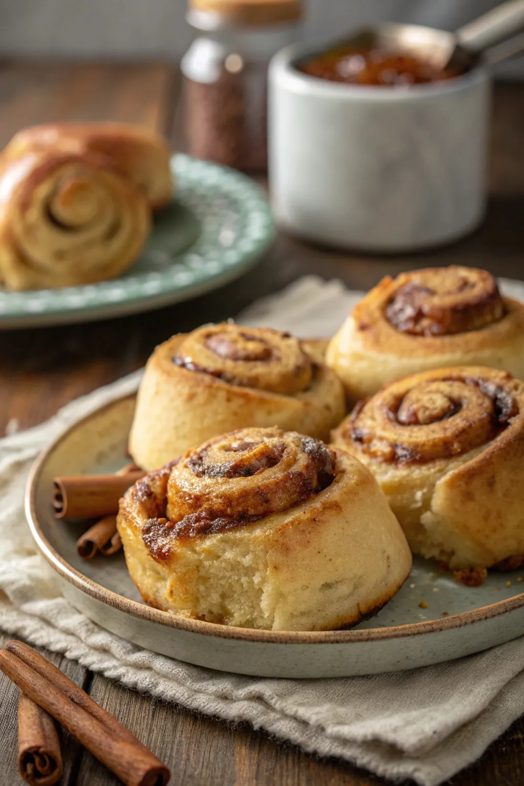 Banana Bread Cinnamon Rolls