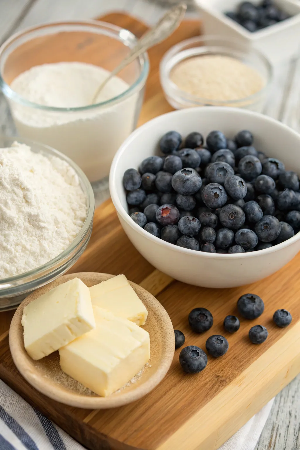 Sweet Blueberry Buttermilk Biscuits