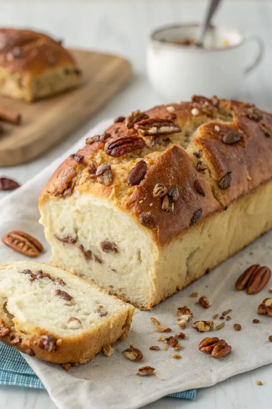 Buttermilk Sweet Alabama Pecan Bread