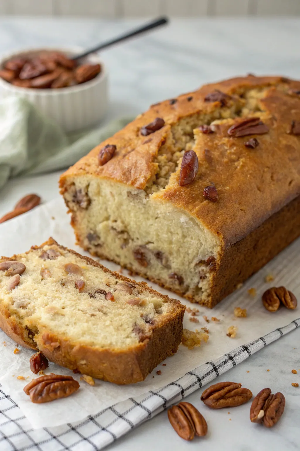 Buttermilk Sweet Alabama Pecan Bread