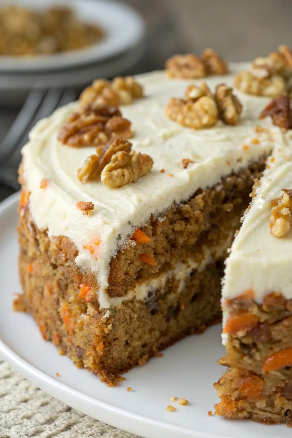 Carrot Walnut Cake