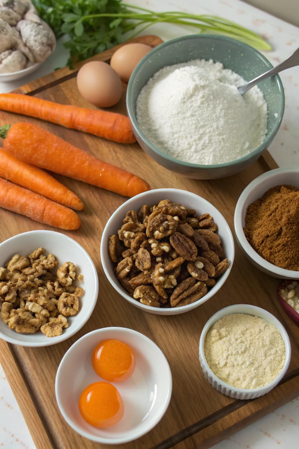 Carrot Walnut Cake