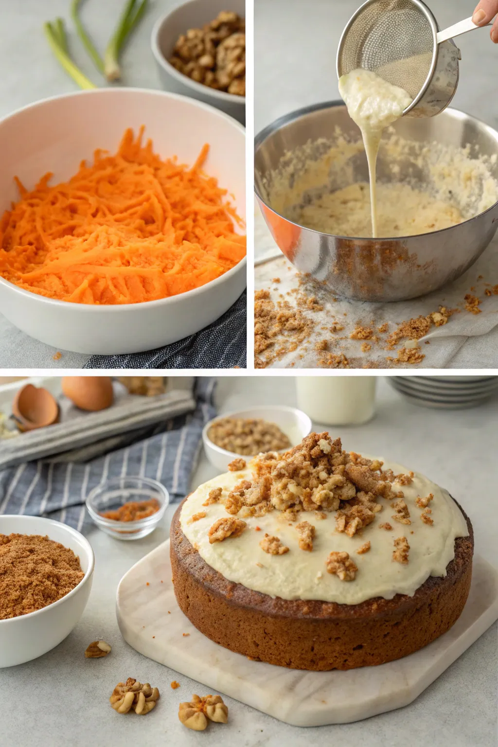 Carrot Walnut Cake