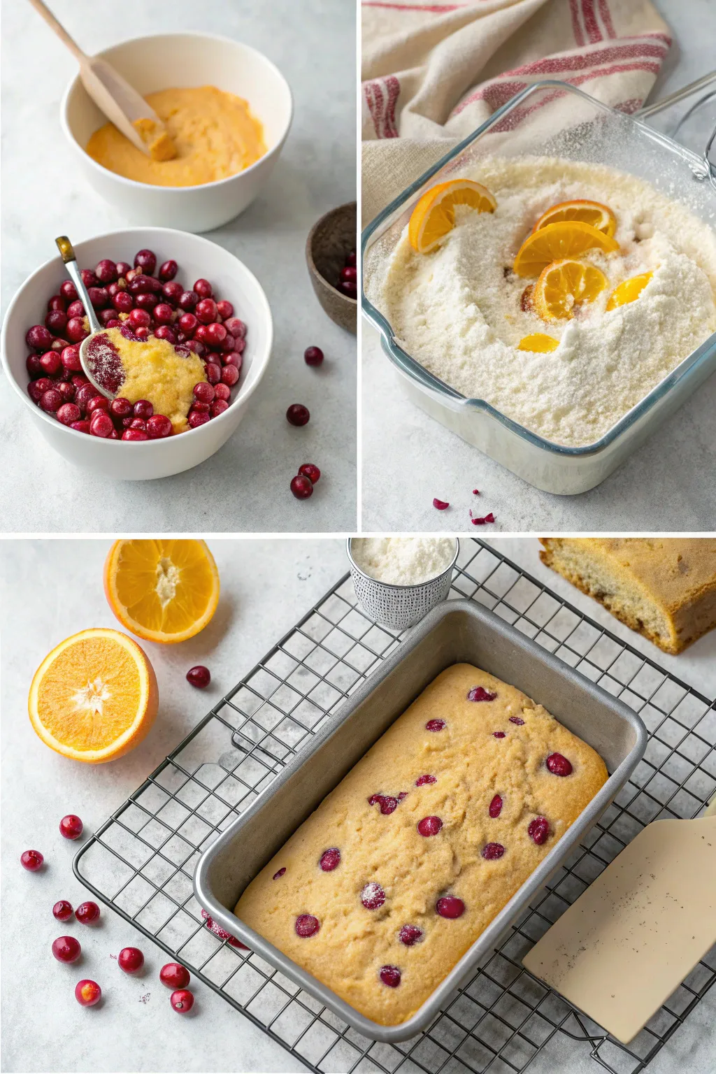 Cranberry Orange Loaf Cake