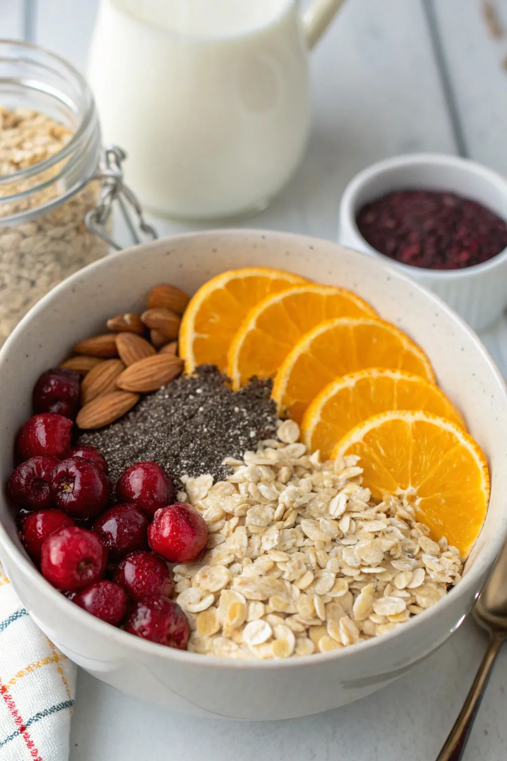 Cranberry Orange Overnight Oats