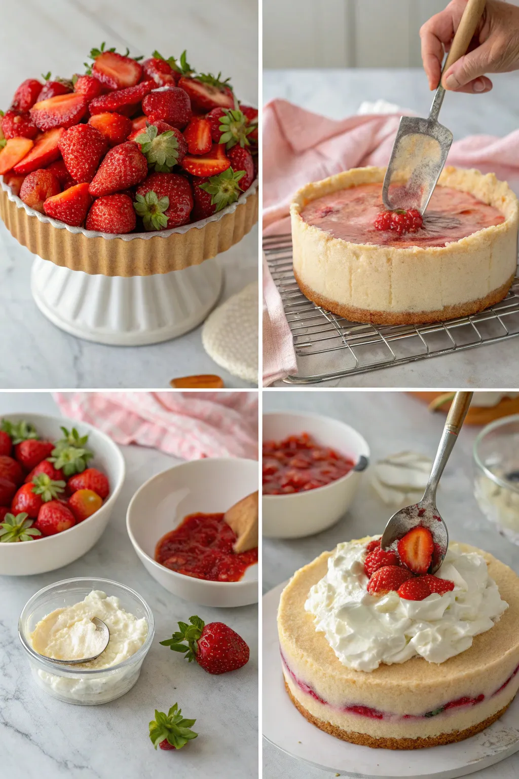 Decadent Strawberry Wet Cake