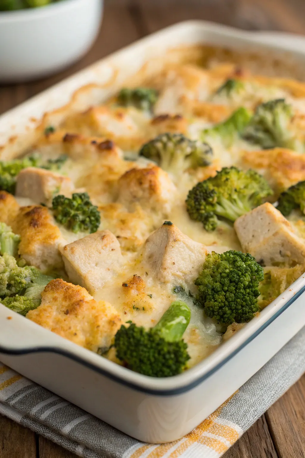 Easy Cheesy Chicken and Broccoli Casserole