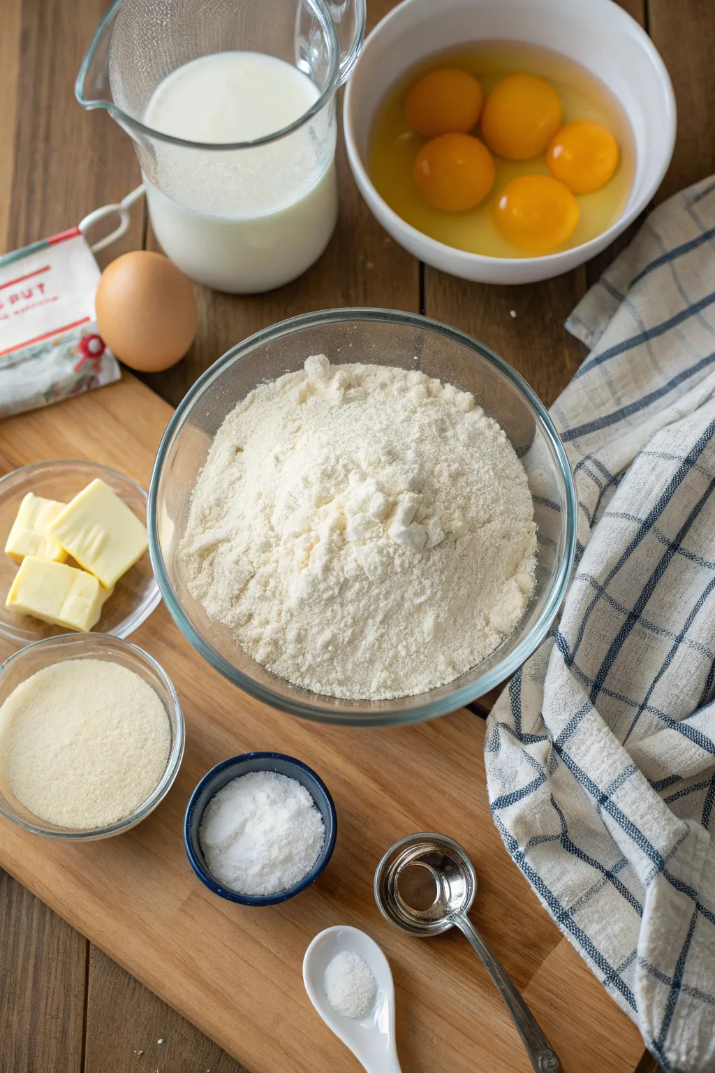 Fluffy Sourdough Pancakes