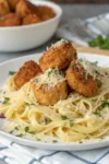 Garlic Butter Chicken Bites with Creamy Parmesan Pasta