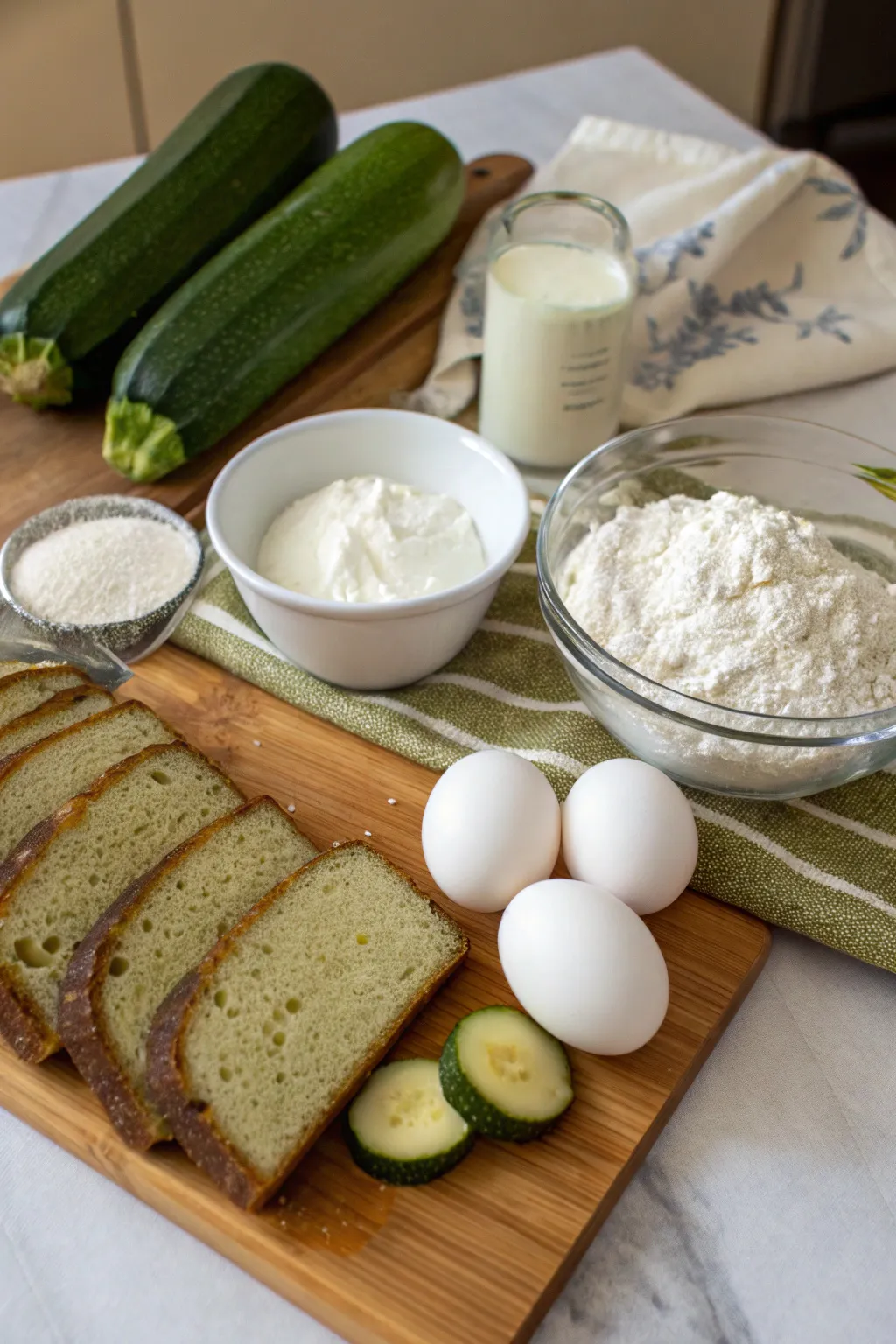 Greek Yogurt Zucchini Bread