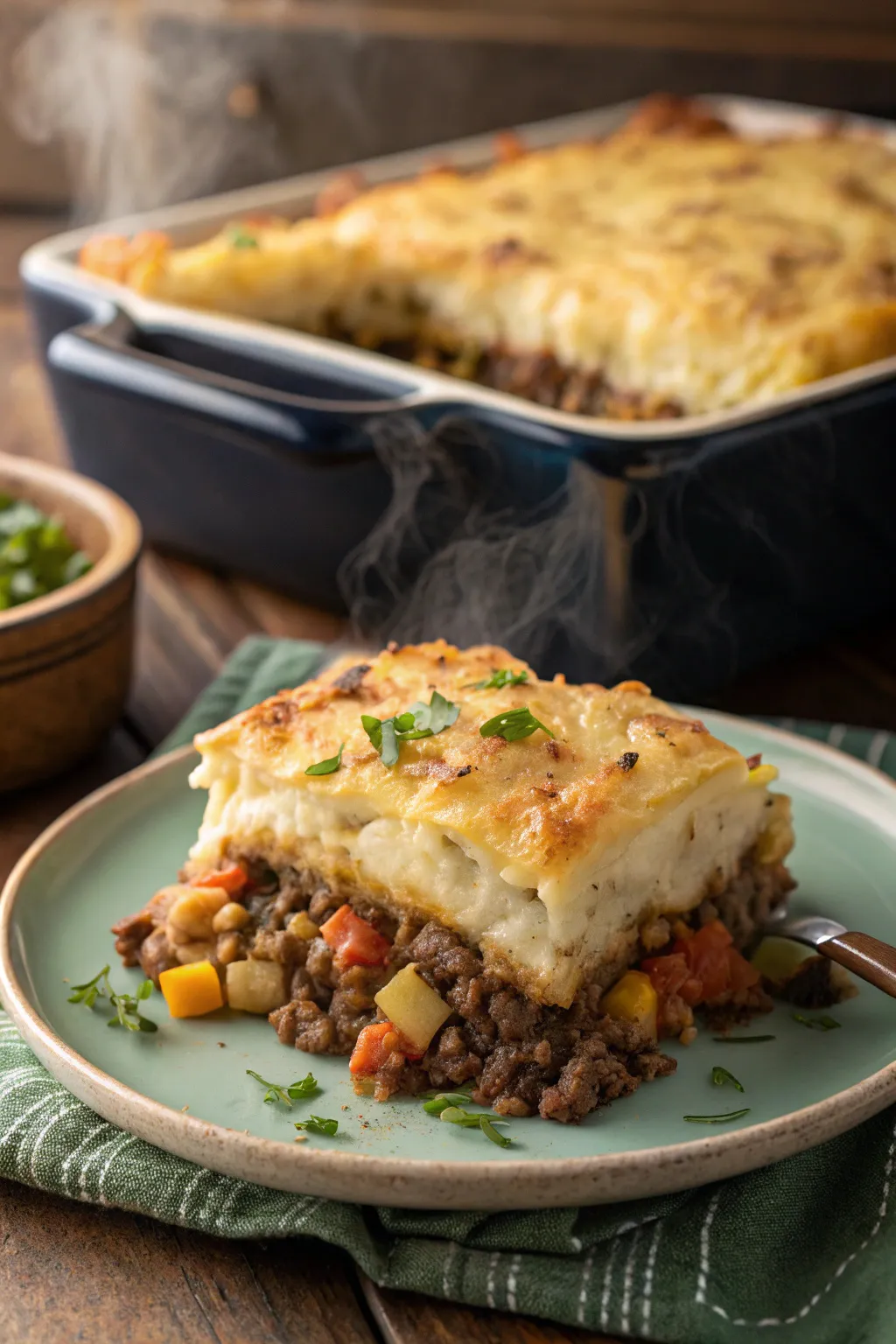 Hamburger Potato Casserole