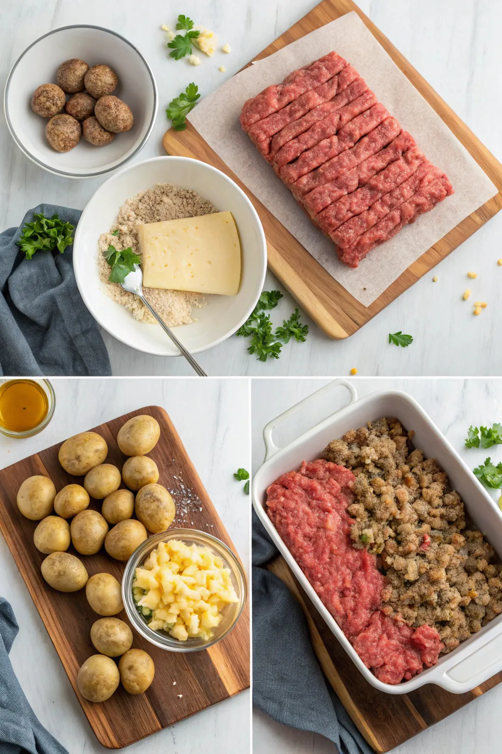 Hamburger Potato Casserole