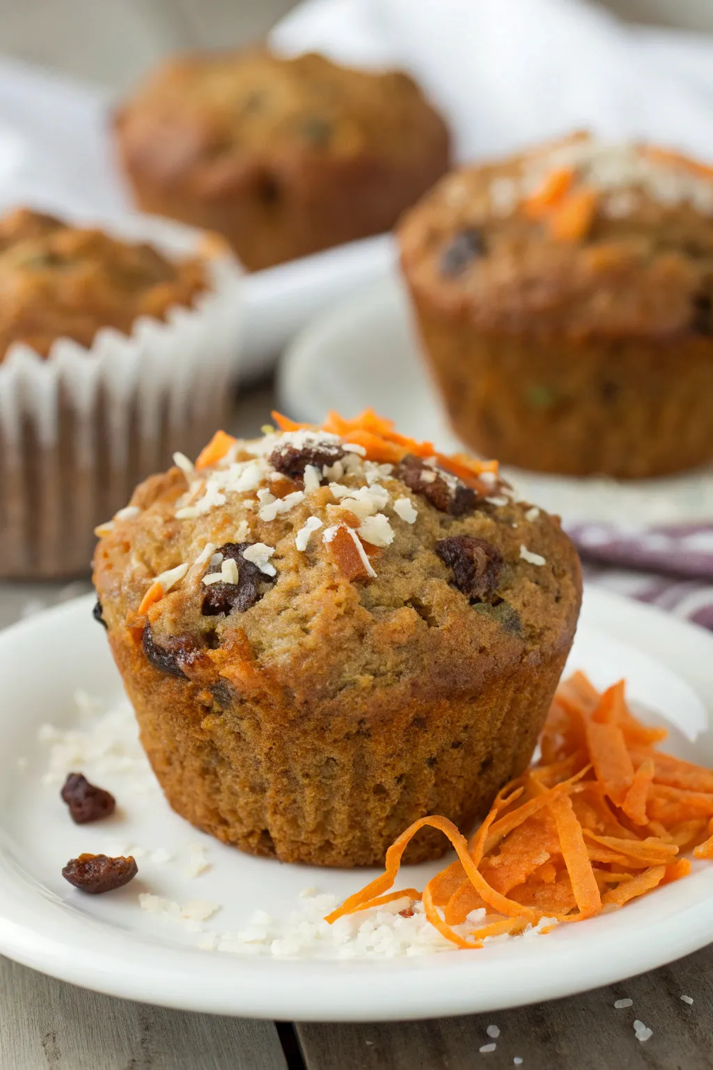 Healthy Morning Glory Muffins