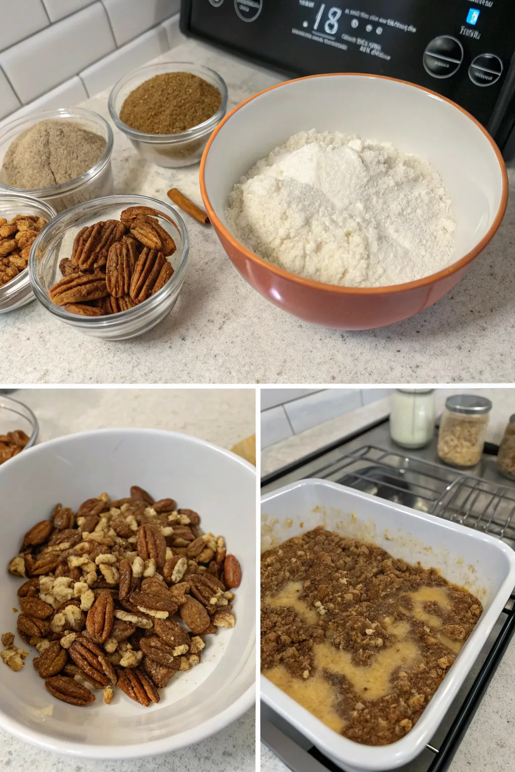 Homemade Pecan Pie Cobbler