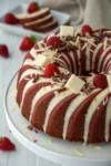 Layered Red Velvet Cheesecake Bundt Cake