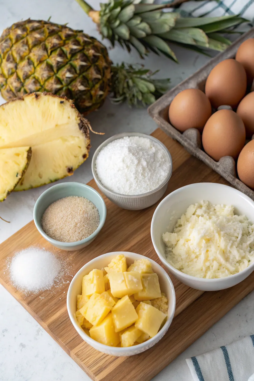 Pineapple Coconut God Bless America Cake