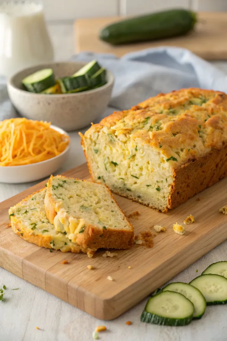 Zucchini Cheddar Quick Bread