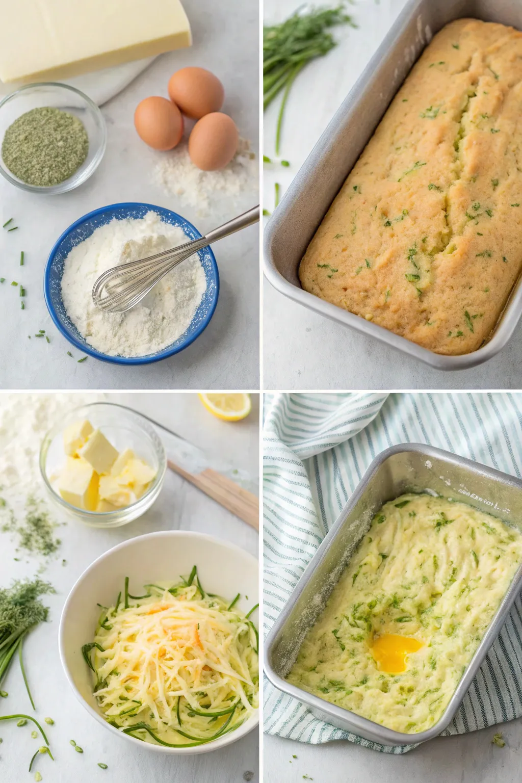 Zucchini Cheddar Quick Bread