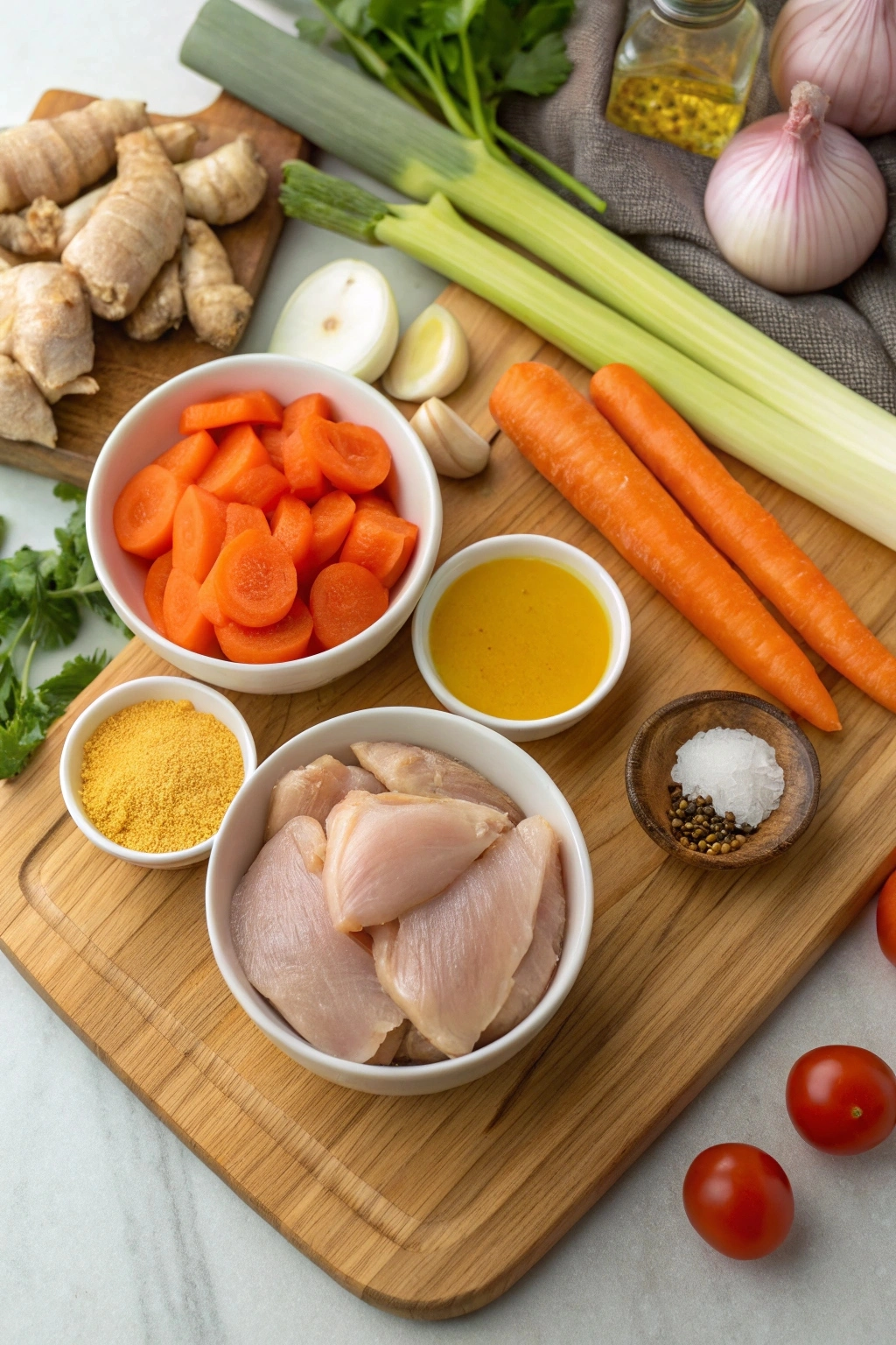 Anti-Inflammatory Turmeric Chicken Soup