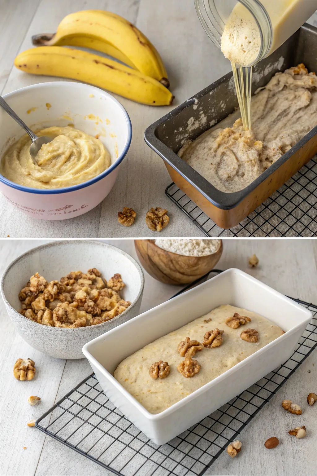 Banana Loaf with Walnuts