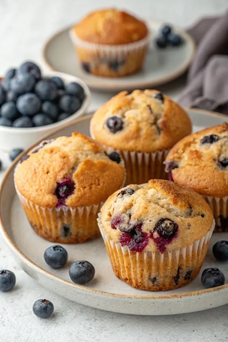 Blueberry muffins