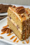 Caramel Pecan Carrot Heaven Cake