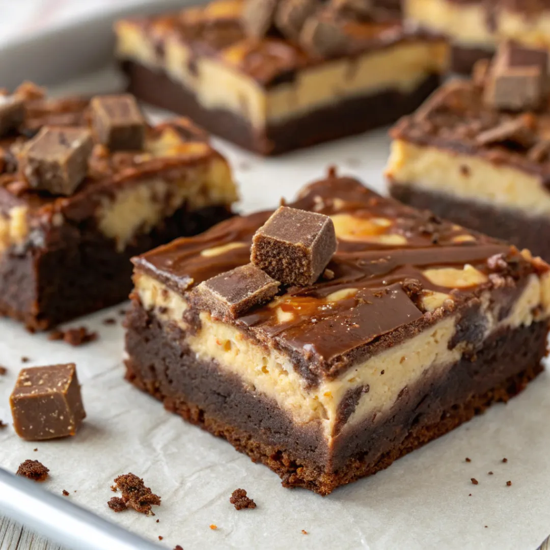 Cheesecake Brownies