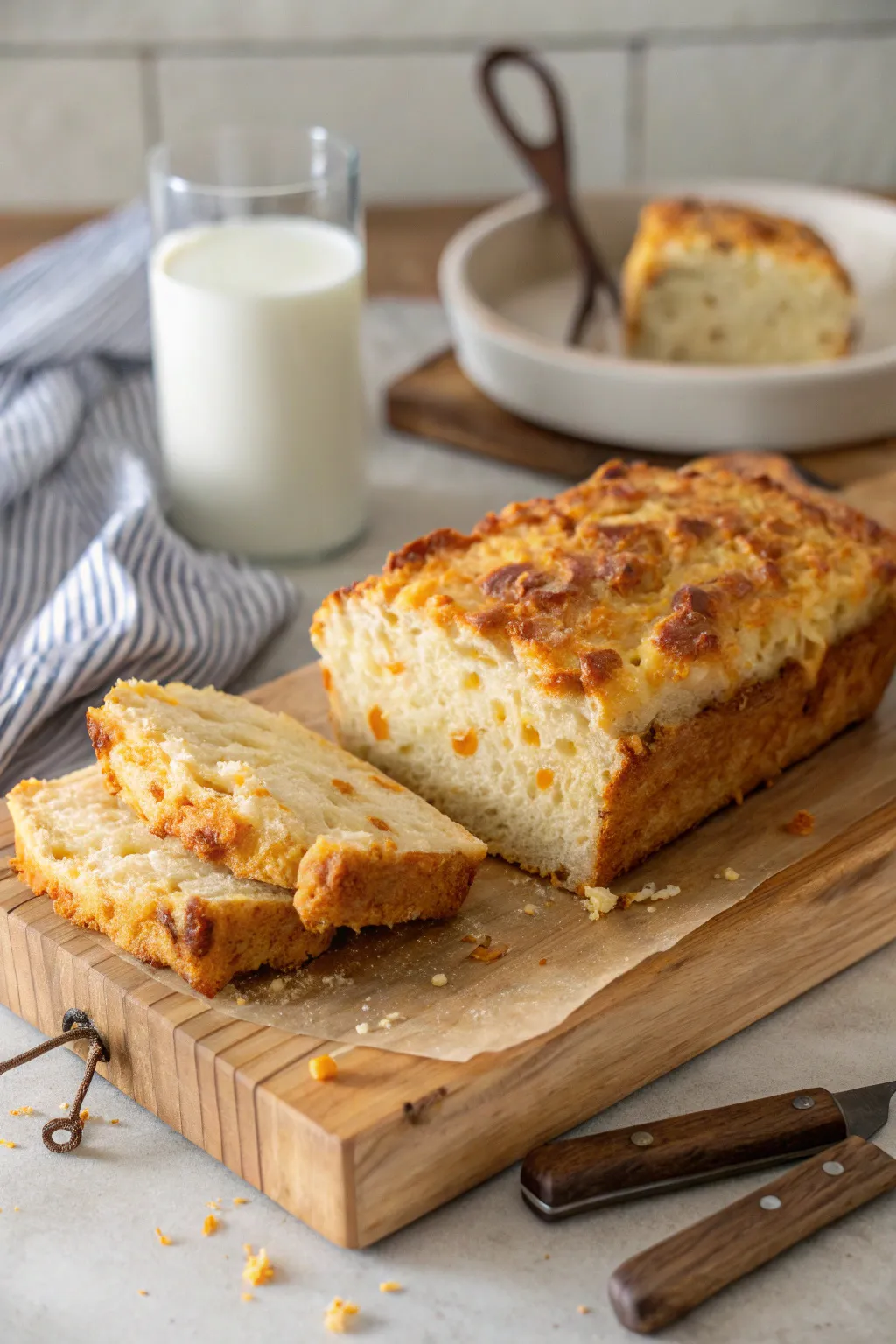 Cheesy Quick Bread