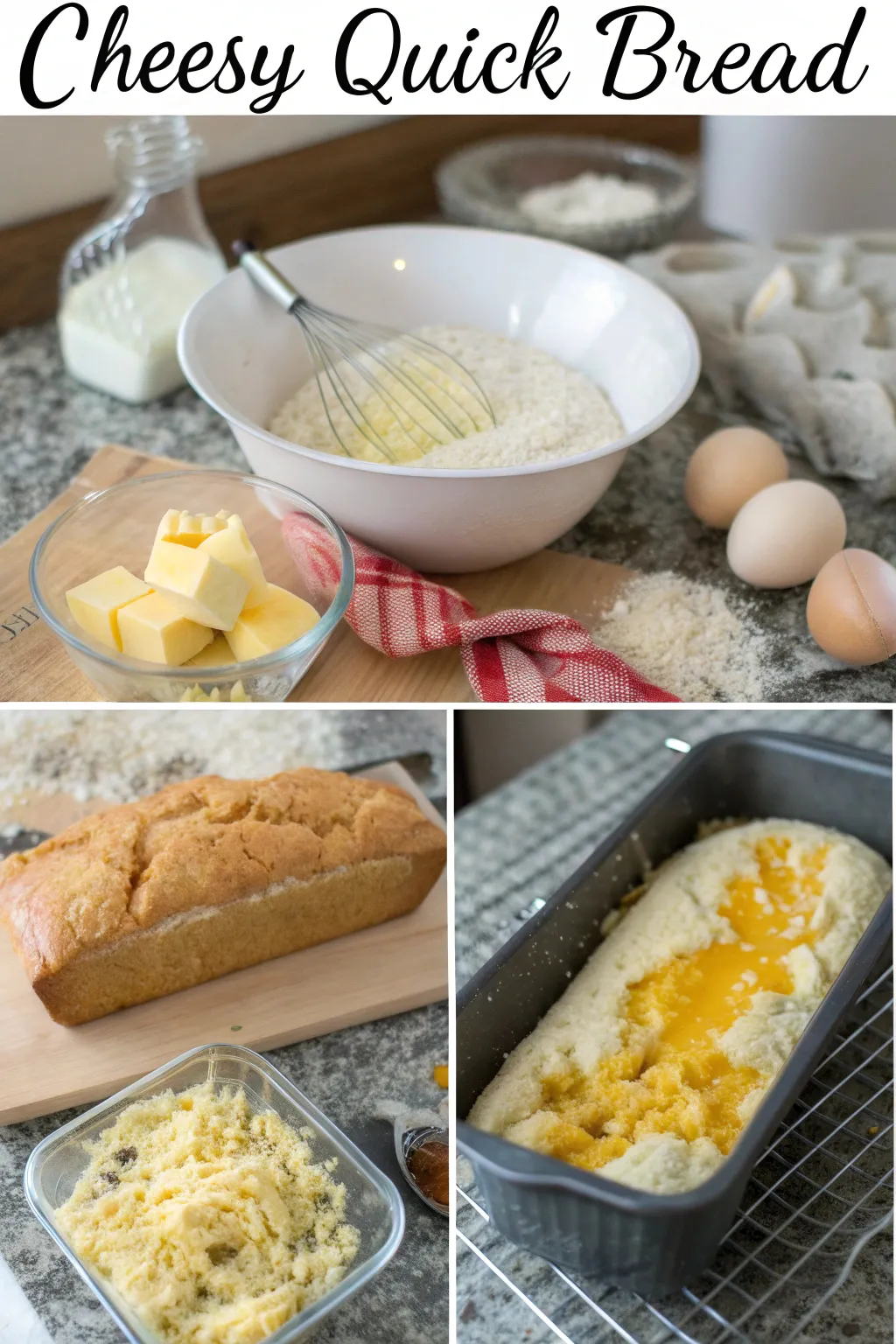 Cheesy Quick Bread