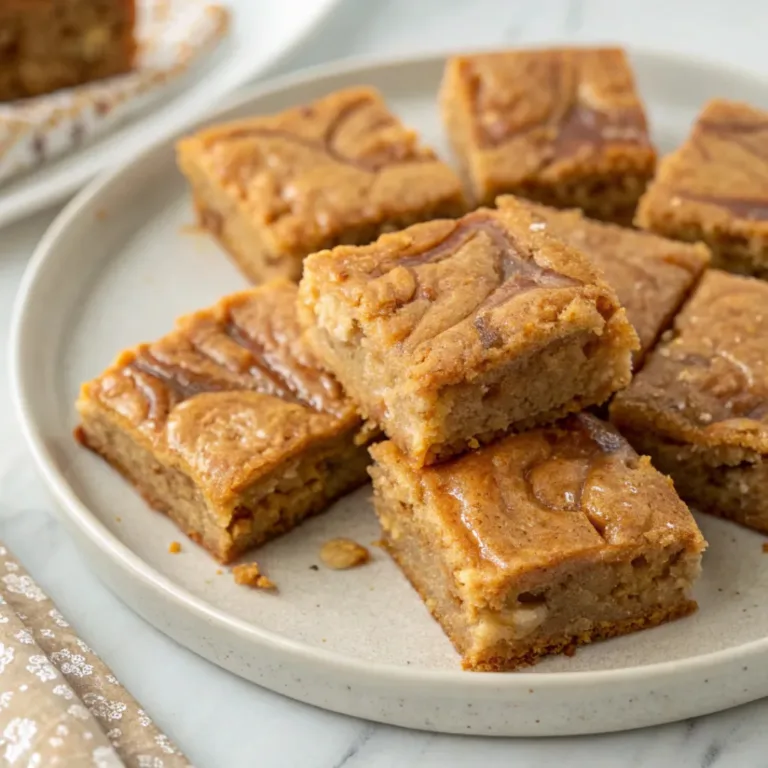 Chewy Butterscotch Blondies