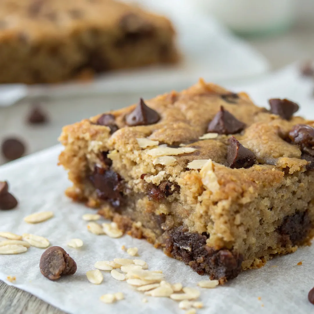 Chocolate Chip Cookie Oatmeal Cake